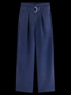 Daisy High Rise Straight Leg Paperbag Trousers
