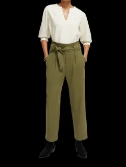 Daisy High-Rise Paper Bag Pant