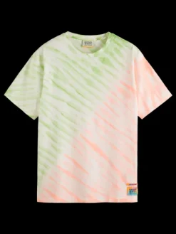 Diagonal Tie Dye T-Shirt