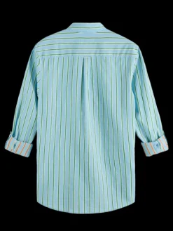 Dobby Striped Button Down Shirt
