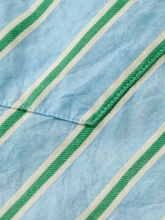 Dobby Striped Button Down Shirt