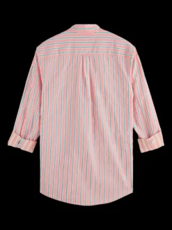 Dobby Striped Button Down Shirt