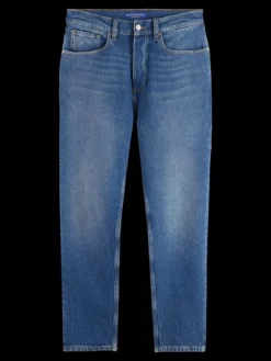 Drop Regular Taper Jeans | Deep Blue