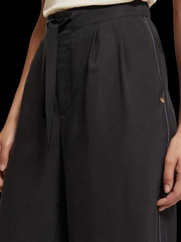 Eleni High Rise Wide Leg Printed Pyjama Pant