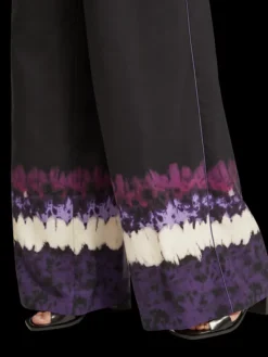 Eleni High Rise Wide Leg Printed Pyjama Pant