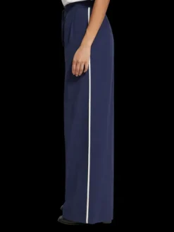 Eleni High Rise Wide Leg Nautical Pyjama Pant