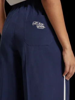 Eleni High Rise Wide Leg Nautical Pyjama Pant