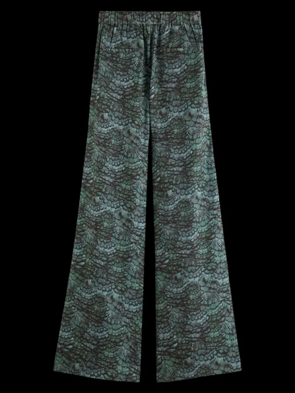 Eleni High-Rise Wide Leg Pyjama Pant