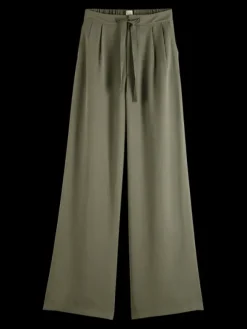 Eleni High-Rise Wide Leg Pyjama Pant