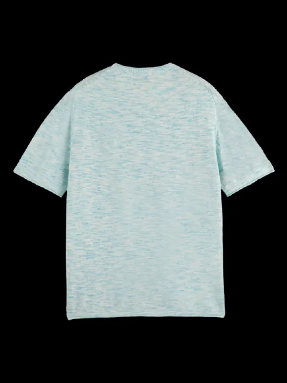 Embroidered Knit T-Shirt