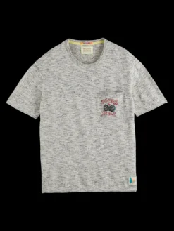 Embroidered Knit T-Shirt