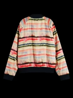 Embroidered Reversible Bomber Jacket