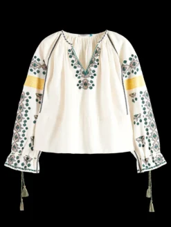 Embroidered Top