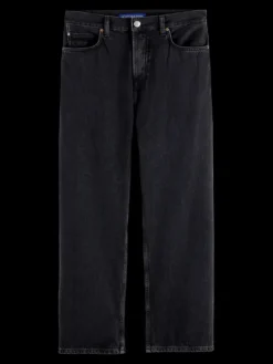 Essentials — Pitch Loose Fit Jeans | Black Buzz