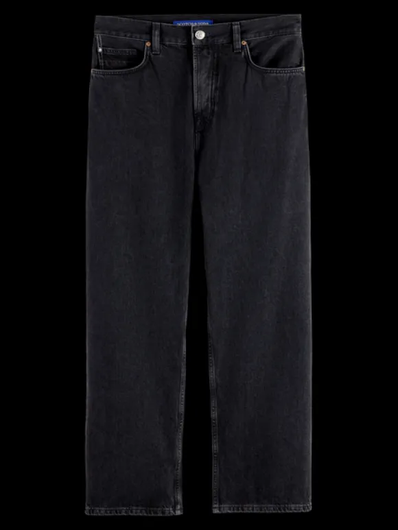 Essentials — Pitch Loose Fit Jeans | Black Buzz