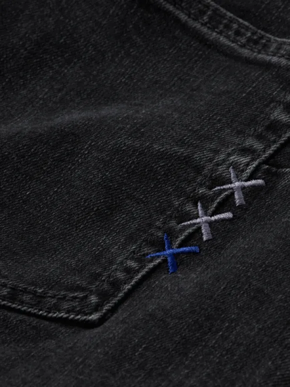 Essentials — Zee Straight Jeans | City Black