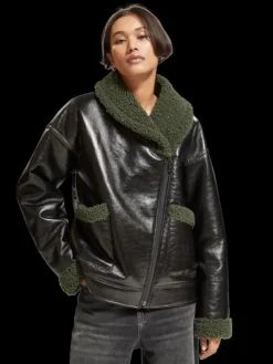 Faux Shearling Jacket