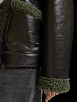 Faux Shearling Jacket