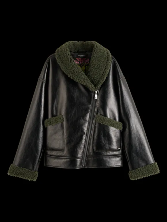 Faux Shearling Jacket
