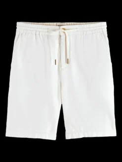 Fave Cotton-Linen Twill Bermuda Shorts