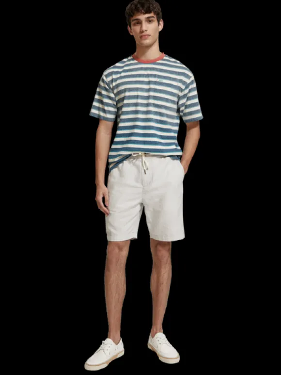 Fave Cotton-Linen Twill Bermuda Shorts