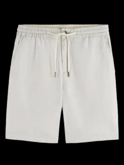 Fave Cotton-Linen Twill Bermuda Shorts