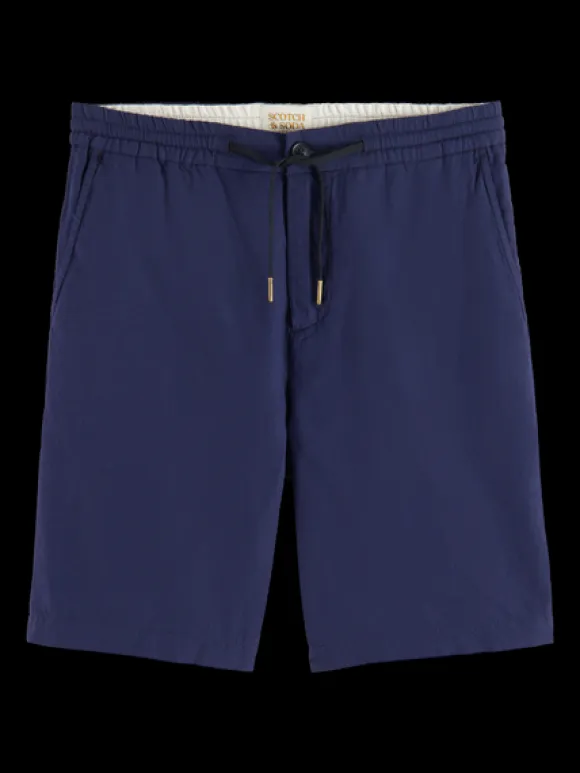 Fave Cotton-Linen Twill Bermuda Shorts
