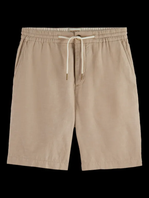 Fave Cotton-Linen Twill Bermuda Shorts