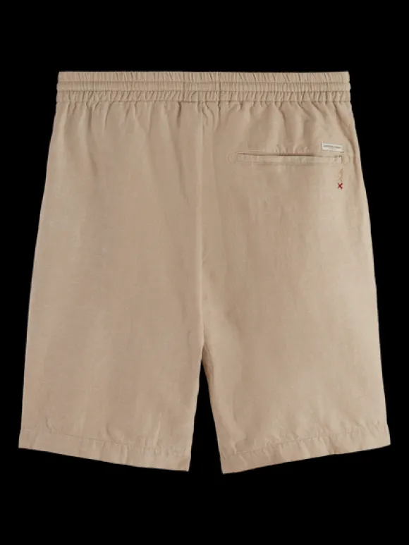 Fave Cotton-Linen Twill Bermuda Shorts