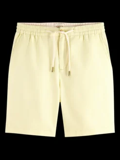 Fave Cotton-Linen Twill Bermuda