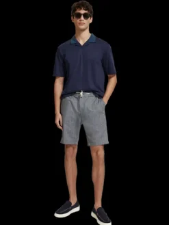 Fave Herringbone Bermuda Shorts