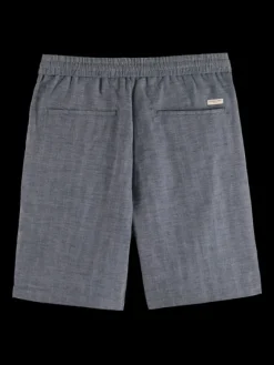 Fave Herringbone Bermuda Shorts