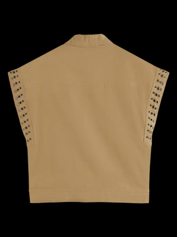 Festival Jacket With Eyelets
