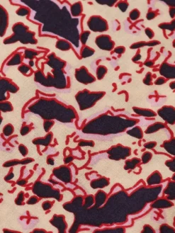 Floral Balloon Sleeve Shirt