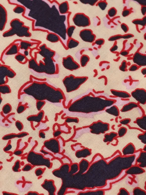 Floral Balloon Sleeve Shirt
