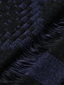 Fringe Hem Knit Dress