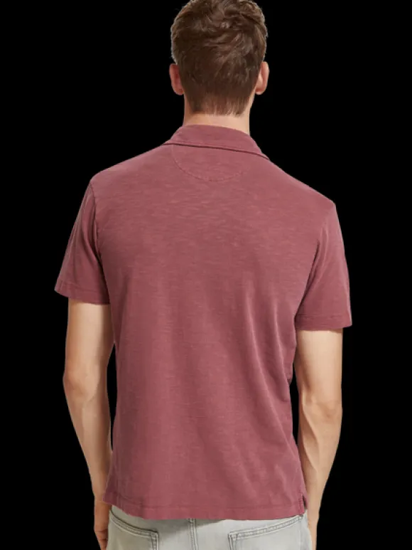 Garment-Dyed Jersey Polo