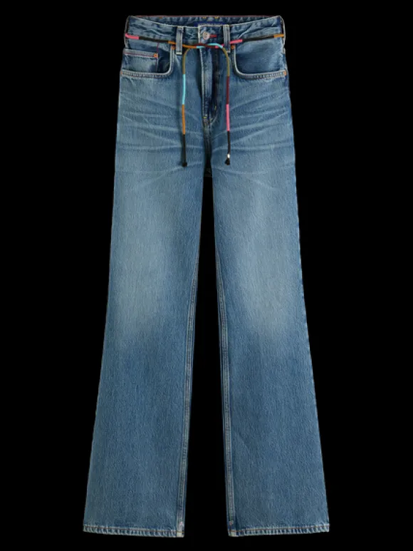 Glow High Rise Bootcut Jeans | Pure Shades