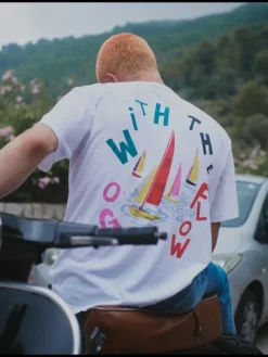 Go With The Flow Printed T-Shirt