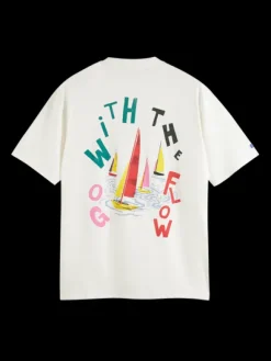 Go With The Flow Printed T-Shirt