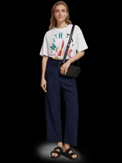 Go With The Flow Printed T-Shirt