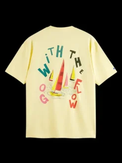 Go With The Flow Printed T-Shirt