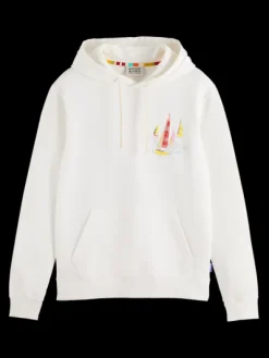 Go With The Flow Printed Hoodie