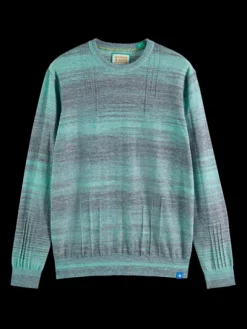 Gradient Crew Neck Pullover
