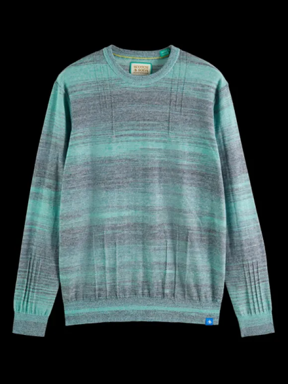 Gradient Crew Neck Pullover
