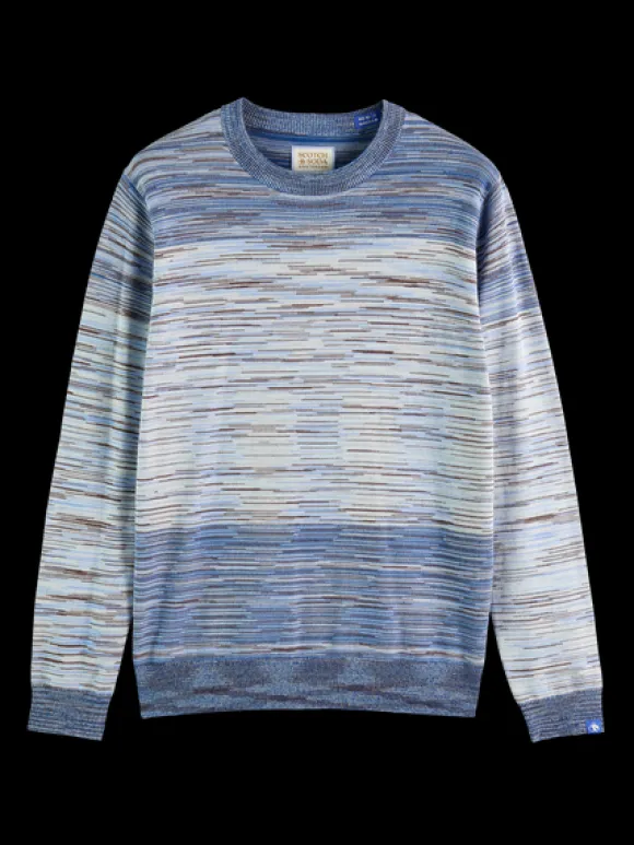 Gradient Crew Neck Pullover