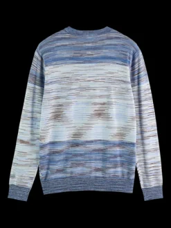 Gradient Crew Neck Pullover