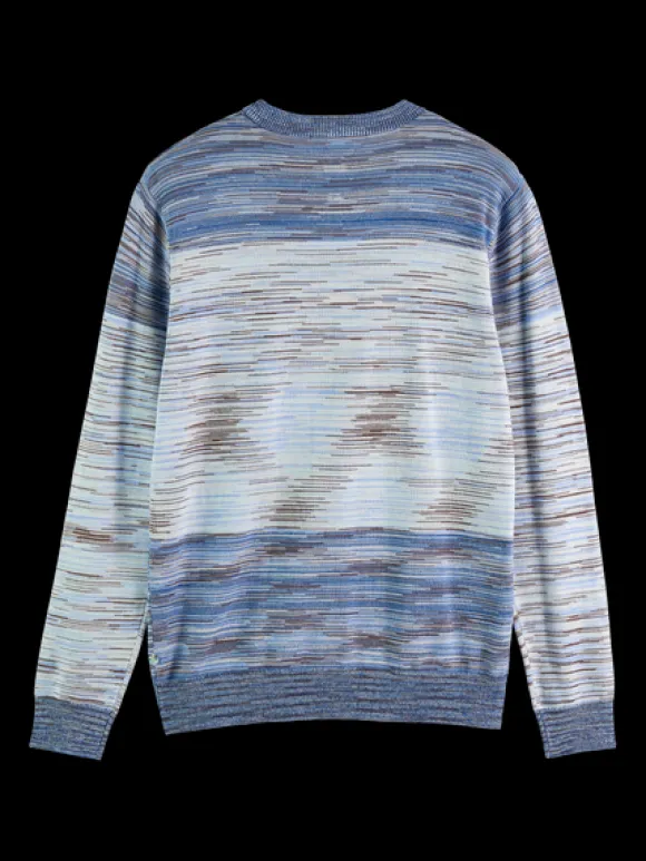 Gradient Crew Neck Pullover
