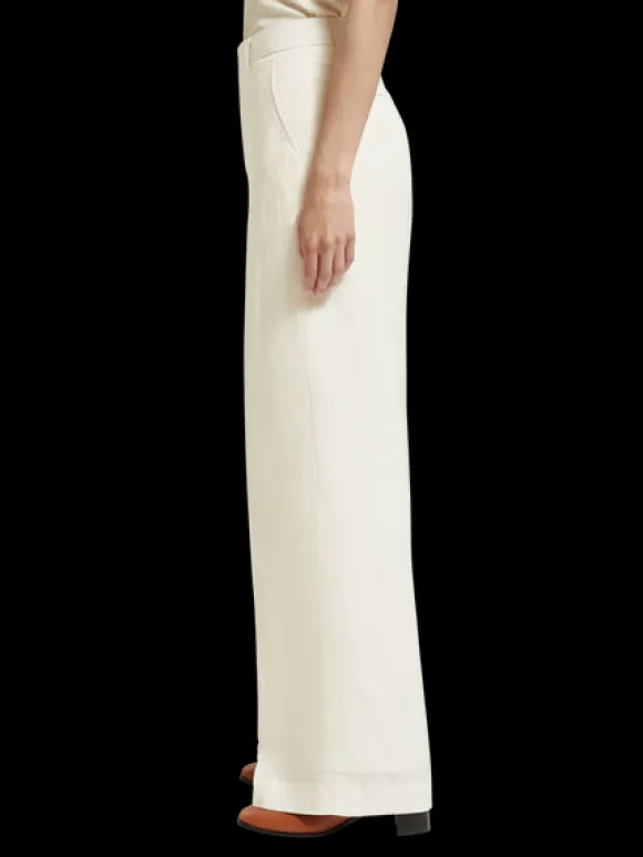 Hana Tailored High-Rise Wide Leg Pant