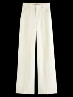 Hana Tailored High-Rise Wide Leg Pant
